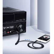Ugreen AV116 2xRCA Male to 3.5mm Male Audio Cable - качествен аудио кабел 2xRCA (мъжко) към 3.5mm (мъжко) (200 см) (черен) 3