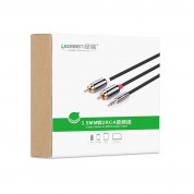 Ugreen AV116 2xRCA Male to 3.5mm Male Audio Cable (200 cm) (black) 6