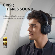 Anker Soundcore Space One Adaptive Active Noise Cancelling Headphones - безжични слушалки с активна изолация на околния шум (черен)  3