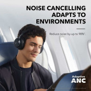 Anker Soundcore Space One Adaptive Active Noise Cancelling Headphones - безжични слушалки с активна изолация на околния шум (черен)  1