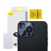 Baseus 2x Camera Lens Protector (SGQK000102) - предпазни стъклени защитни покрития за камерата на  iPhone 13 Pro, iPhone 13 Pro Max (2 броя) (прозрачен) 3
