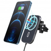 Choetech Magsafe Wireless Charger Car Mount 15W (black)