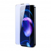 Baseus Full Coverage Anti Blue Light Dust Proof Tempered Glass Film Set (SGBL120302) for iPhone 14 Pro Max (2 pcs.) 5