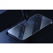 Baseus Full Coverage Anti Blue Light Dust Proof Tempered Glass Film Set (SGBL120302) - стъклено защитно покритие за целия дисплей на iPhone 14 Pro Max (прозрачен) (2 броя) 9