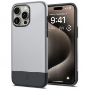 Spigen Style Armor MagSafe Case for iPhone 15 Pro Max (classic silver)
