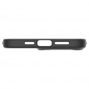 Spigen Enzo Aramid MagSafe Case - кевларен кейс с MagSafe за iPhone 15 Pro (черен)  9