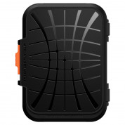Spigen Lock Fit Magnetic Wallet (MagFit)  - поликарбонатов портфейл (джоб) за прикрепяне към iPhone с MagSafe (черен) 10