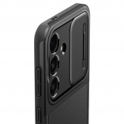 Spigen Optik Armor Case - тънък качествен силиконов (TPU) калъф с капак за камерата за Samsung Galaxy S24 (черен) 8