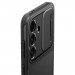 Spigen Optik Armor Case - тънък качествен силиконов (TPU) калъф с капак за камерата за Samsung Galaxy S24 (черен) 9