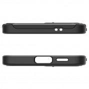 Spigen Optik Armor Case - тънък качествен силиконов (TPU) калъф с капак за камерата за Samsung Galaxy S24 (черен) 6