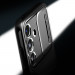 Spigen Optik Armor Case - тънък качествен силиконов (TPU) калъф с капак за камерата за Samsung Galaxy S24 (черен) 14