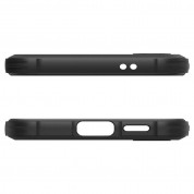 Spigen Rugged Armor Case - тънък качествен силиконов (TPU) калъф за Samsung Galaxy S24 (черен) 5