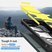 Spigen Tough Armor Case - хибриден кейс с най-висока степен на защита за Samsung Galaxy S24 (тъмнозелен) 13