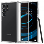 Spigen Ultra Hybrid Case - хибриден кейс с висока степен на защита за Samsung Galaxy S24 Ultra (прозрачен)