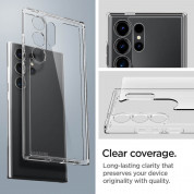 Spigen Ultra Hybrid Case - хибриден кейс с висока степен на защита за Samsung Galaxy S24 Ultra (прозрачен) 13