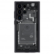 Spigen Ultra Hybrid Zero One Case - хибриден кейс с висока степен на защита за Samsung Galaxy S24 Ultra (черен)  1