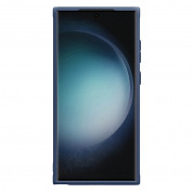 Spigen Cyrill Ultra Color Case - силиконов (TPU) калъф с висока степен на защита за Samsung Galaxy S24 Ultra (тъмносин) 2