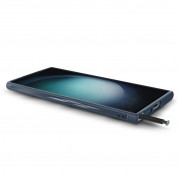 Spigen Cyrill Ultra Color Case - силиконов (TPU) калъф с висока степен на защита за Samsung Galaxy S24 Ultra (тъмносин) 5