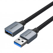 Vention Extension Cable USB 3.0, male USB-A to female USB-A (200 cm) (Black)