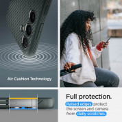 Spigen Liquid Air Case - силиконов (TPU) калъф с висока степен на защита за Samsung Galaxy S24 (зелен) 15