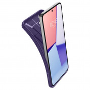 Spigen Liquid Air Case - силиконов (TPU) калъф с висока степен на защита за Samsung Galaxy S24 (лилав) 6