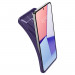 Spigen Liquid Air Case - силиконов (TPU) калъф с висока степен на защита за Samsung Galaxy S24 (лилав) 7