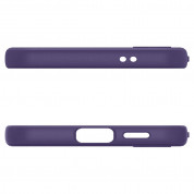 Spigen Liquid Air Case - силиконов (TPU) калъф с висока степен на защита за Samsung Galaxy S24 (лилав) 5