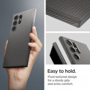 Spigen Liquid Air Case for Samsung Galaxy S24 Ultra (granite gray) 14