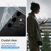 Spigen Liquid Crystal Case - тънък силиконов (TPU) калъф за Samsung Galaxy S24 (прозрачен)  12