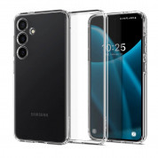 Spigen Liquid Crystal Case - тънък силиконов (TPU) калъф за Samsung Galaxy S24 (прозрачен) 