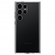 Spigen Liquid Crystal Case - тънък силиконов (TPU) калъф за Samsung Galaxy S24 Ultra (прозрачен)  1