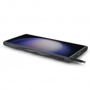 Spigen Cyrill Ultra Color Case - силиконов (TPU) калъф с висока степен на защита за Samsung Galaxy S24 Ultra (сив) 4