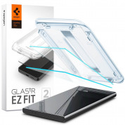 Spigen Glas.tR EZ Fit Tempered Glass 2 Pack - 2 броя стъклени защитни покрития за дисплея на Samsung Galaxy S24 Ultra (прозрачен)