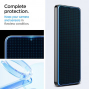 Spigen Glas.tR EZ Fit Tempered Glass 2 Pack for Samsung Galaxy S24 (clear) 11