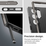 Spigen Neo Hybrid Case - хибриден кейс с висока степен на защита за Samsung Galaxy S24 Ultra (сив) 15