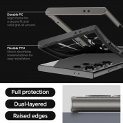 Spigen Neo Hybrid Case - хибриден кейс с висока степен на защита за Samsung Galaxy S24 Ultra (сив) 14