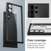 Spigen Ultra Hybrid Case for Samsung Galaxy S24 Ultra (black-clear) 13