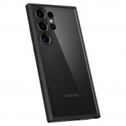 Spigen Ultra Hybrid Case - хибриден кейс с висока степен на защита за Samsung Galaxy S24 Ultra (черен-прозрачен) 6