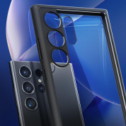 Spigen Ultra Hybrid Case - хибриден кейс с висока степен на защита за Samsung Galaxy S24 Ultra (черен-прозрачен) 12