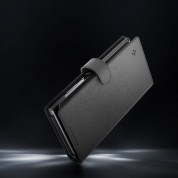 Spigen Wallet S Plus Case - кожен калъф, тип портфейл и поставка за Samsung Galaxy S24 Ultra (черен) 15