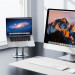 Baseus UltraStable Pro Laptop Stand - регулируема алуминиева поставка за MacBook и лаптопи от 11 до 17 инча (тъмносив) 7