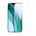 Baseus Crystal Dust Proof Tempered Glass Set (SGJC040202) - 2 броя стъклени защитни покрития за дисплея на iPhone 14 Plus, iPhone 13 Pro Max (прозрачен) 2