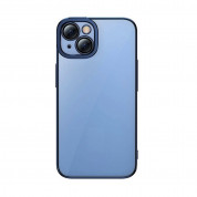 Baseus Glitter Hybrid Protection Set for Apple iPhone 14 (blue-clear) 1