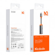 Mcdodo Adapter USB-C to 2xUSB-C, PD 60W - адаптер USB-C мъжко към 2xUSB-C женско за устройства с USB-C порт  (черен) 5