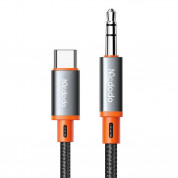 Mcdodo USB-C to 3.5mm Audio Cable - USB-C към 3.5 мм аудио кабел (120 см) (черен)  2