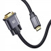 Mcdodo HDMI to VGA Adapter - HDMI към VGA адаптер (200 см) (черен)  1