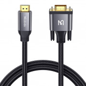Mcdodo HDMI to VGA Adapter - HDMI към VGA адаптер (200 см) (черен)  2