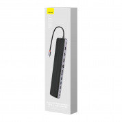 Baseus Elite Joy Series 12-in-1 USB-C Notebook Hub v2 (WKSX030213) (grey) 12