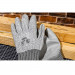 Deli Tools Cut Resistant Gloves XL - специални работни ръкавици устойчиви на нарязване (сив) 2