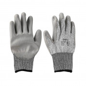 Deli Tools Cut Resistant Gloves XL - специални работни ръкавици устойчиви на нарязване (сив)